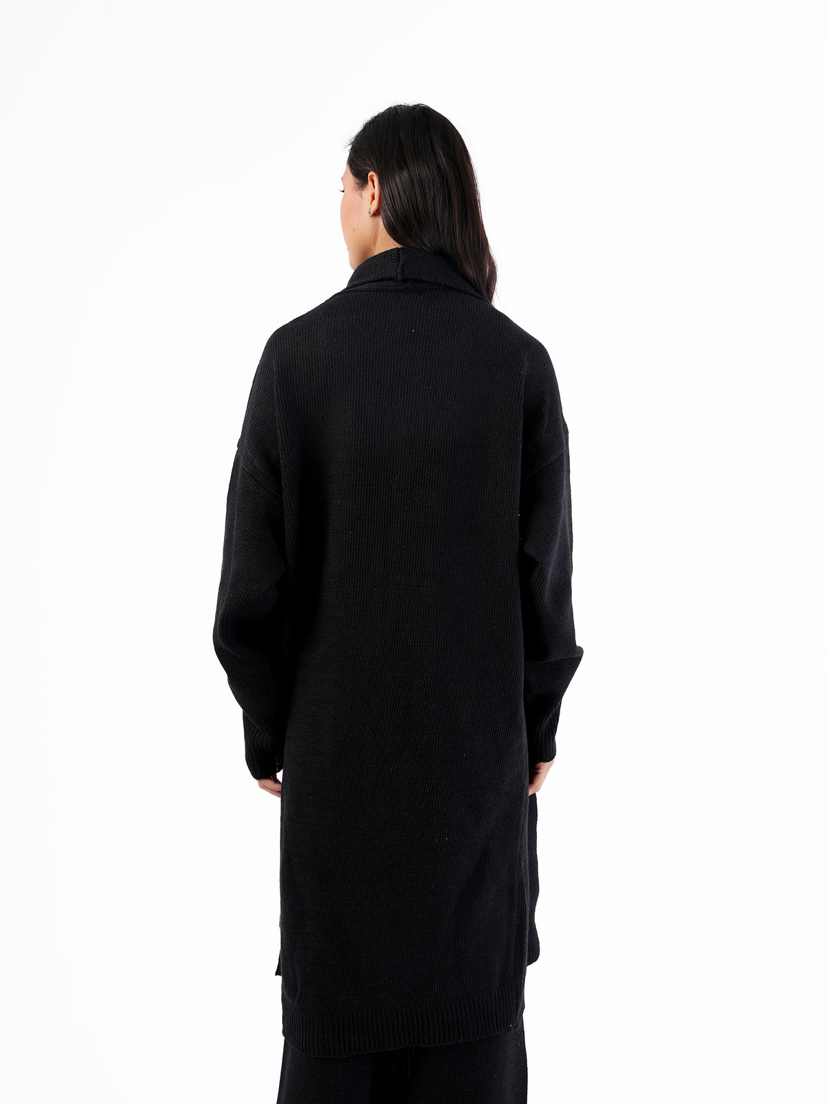 KNIT LONG CARDIGAN