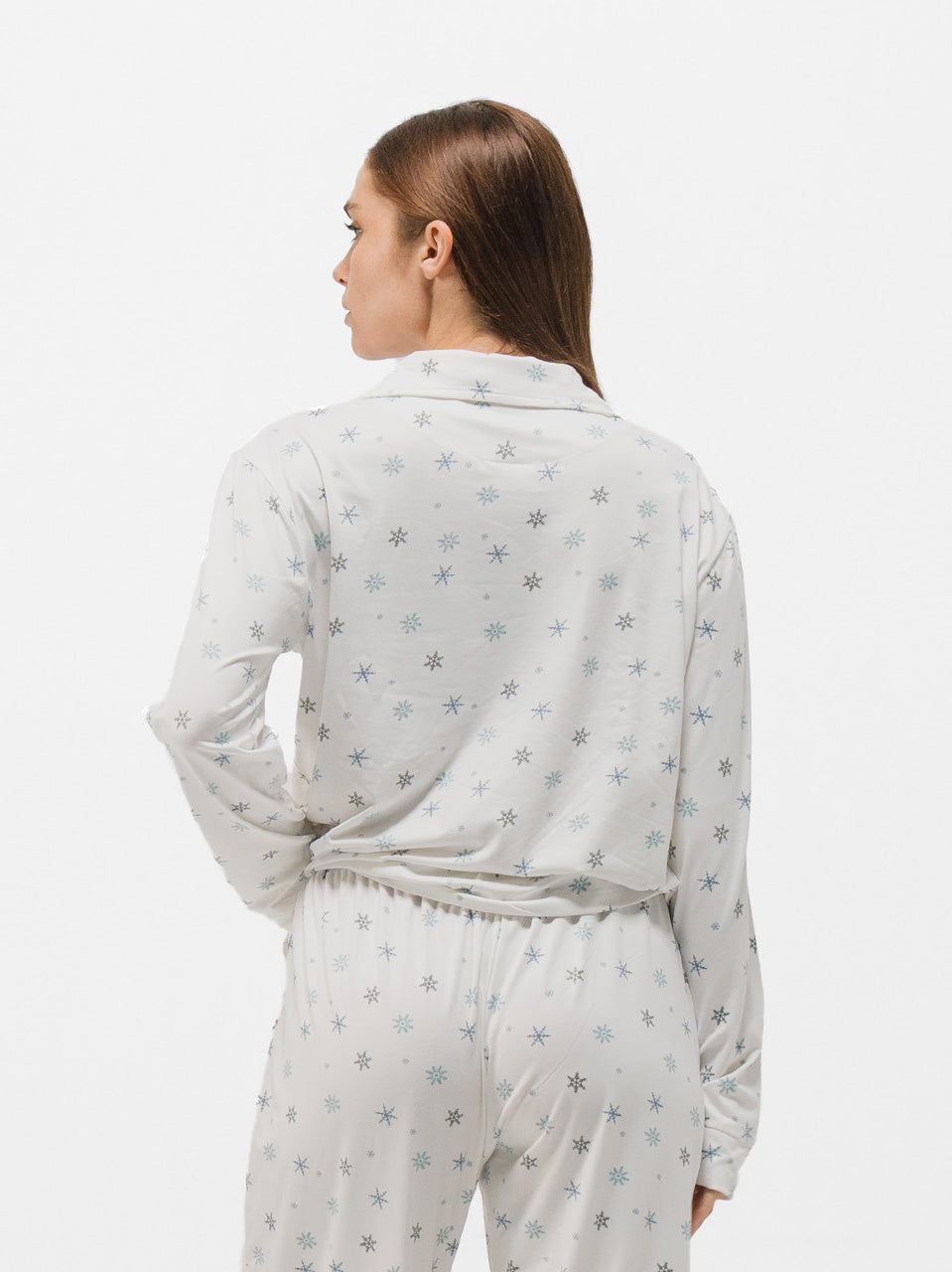 BUTTON UP LONG SLEEVE PANTS SET