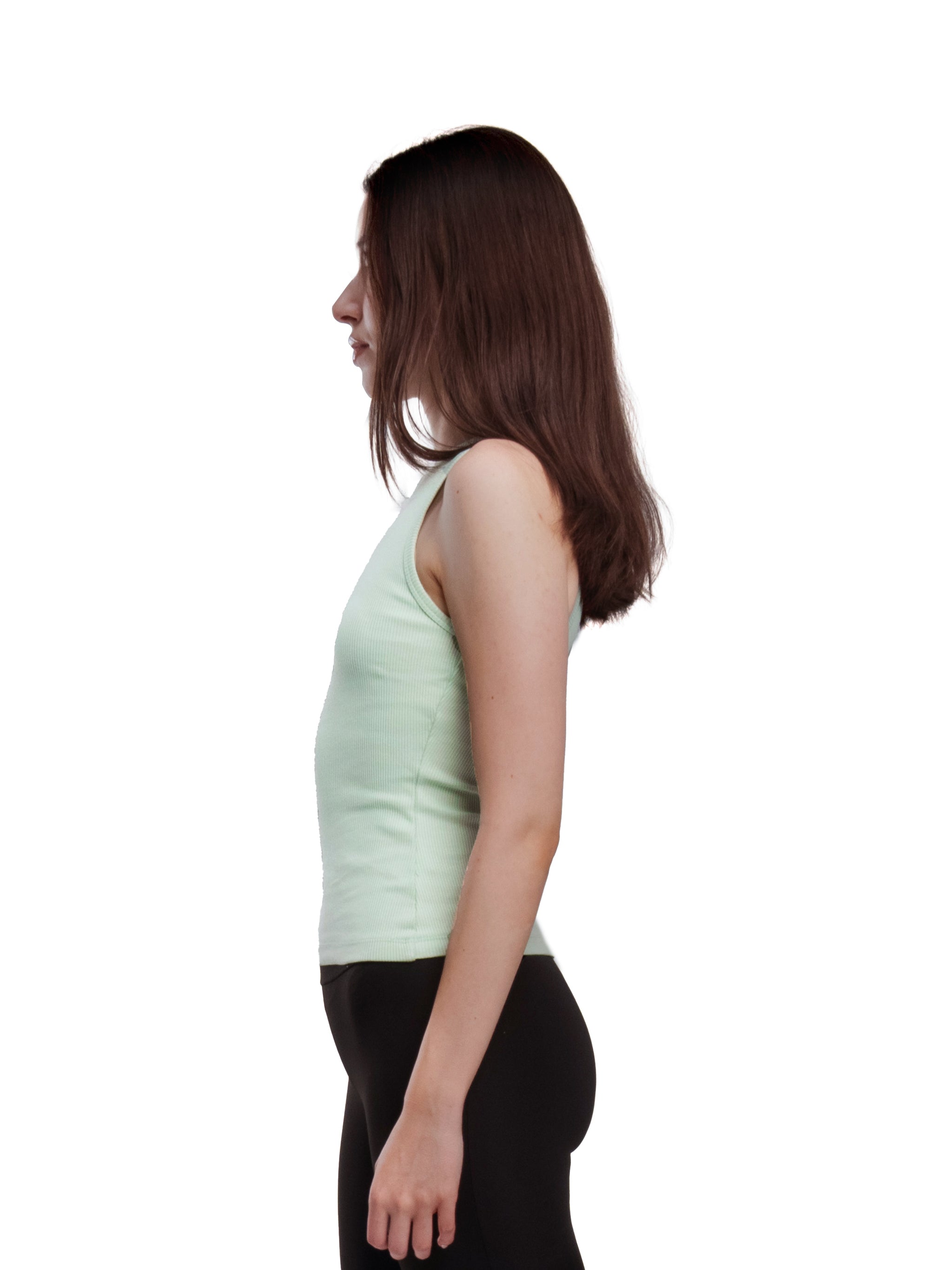 MINT GREEN CREWNECK TANK TOP