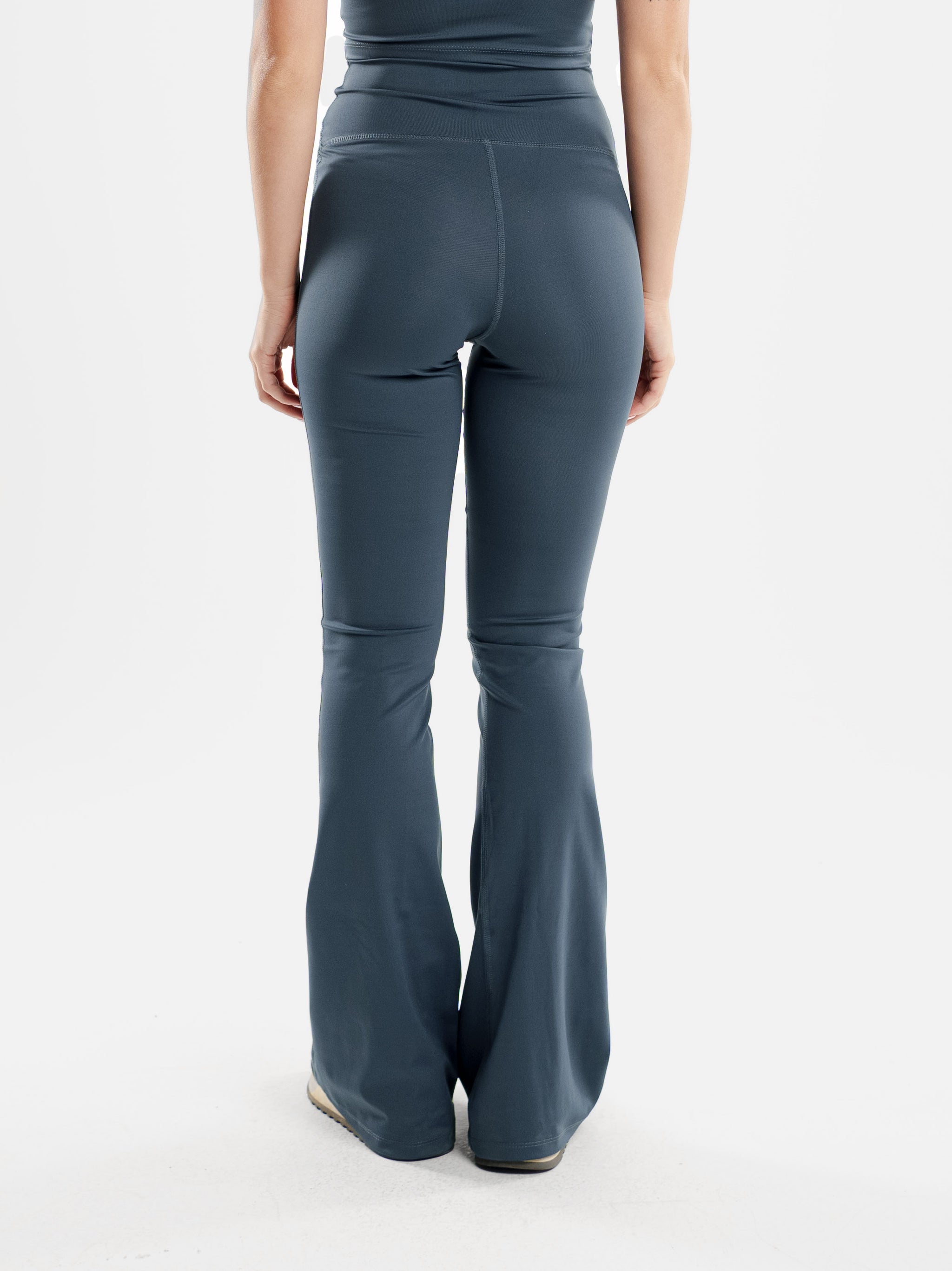 CHARCOAL MOVE CROSSOVER YOGA PANTS