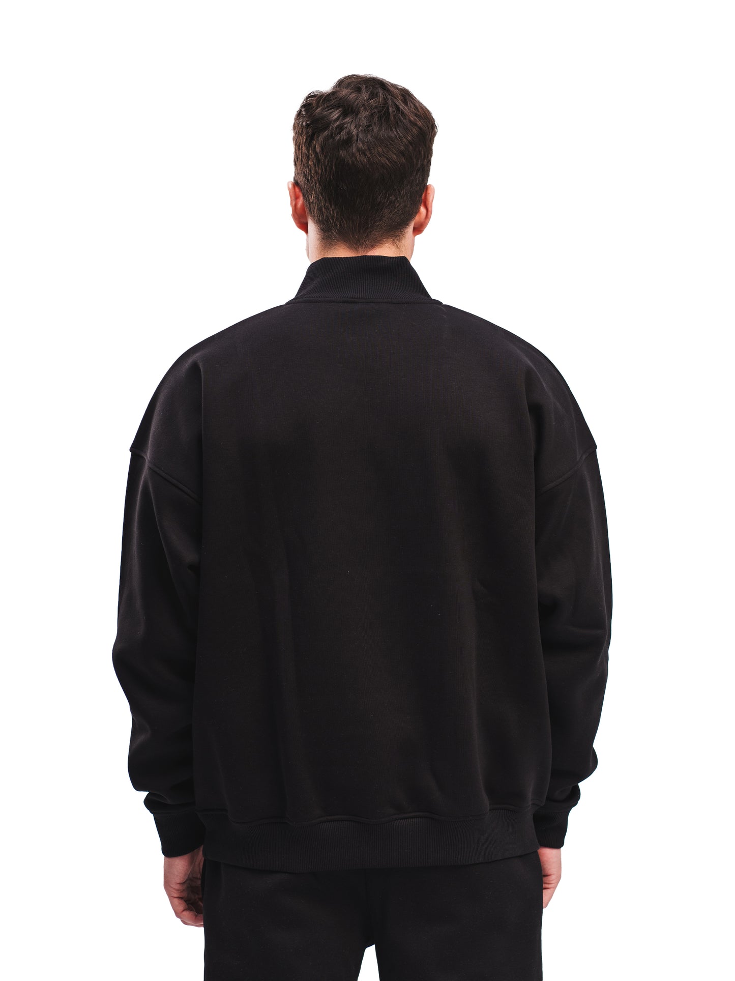 BLACK QUARTER ZIP