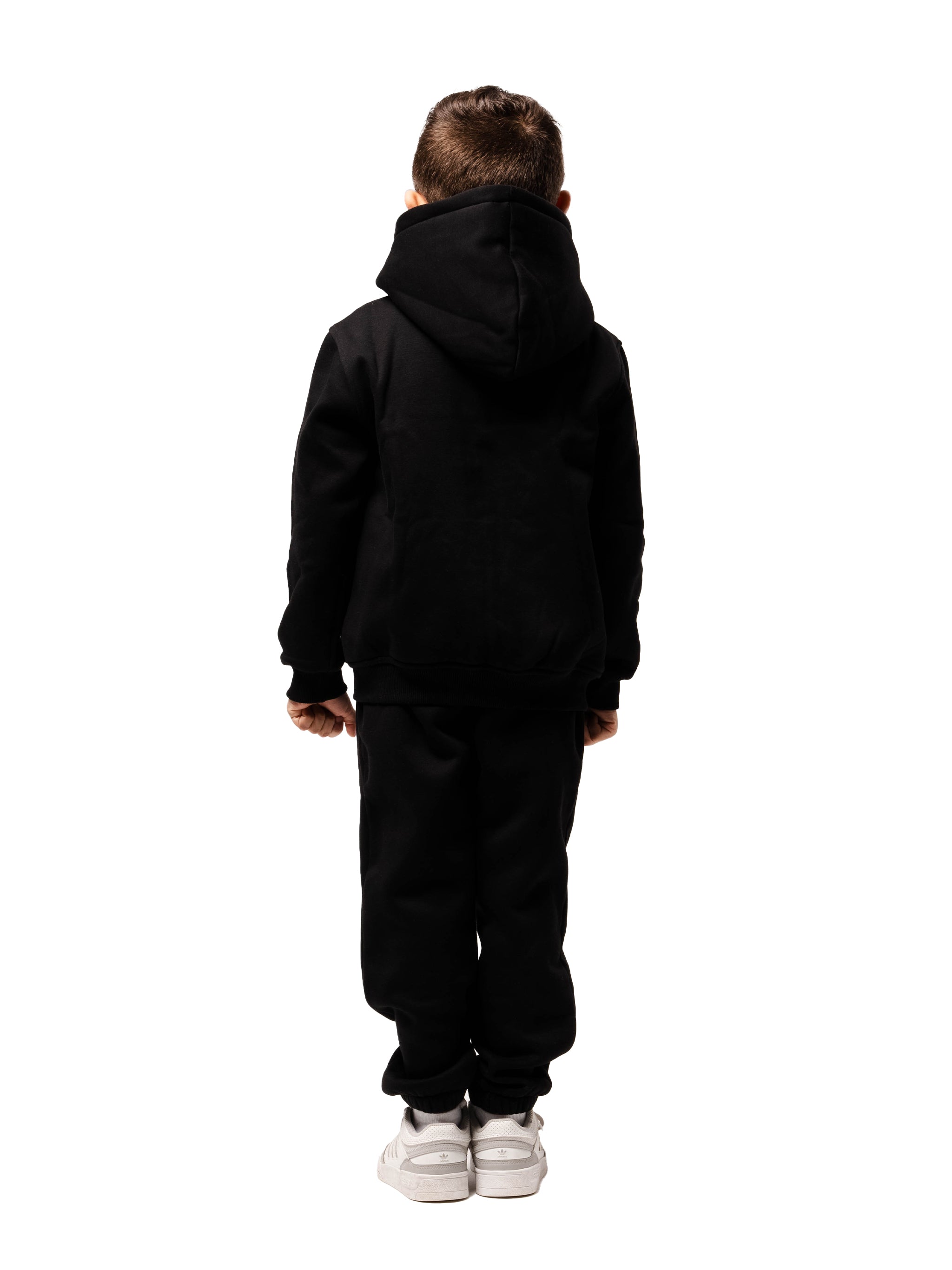 BLACK KIDS ZIP UP