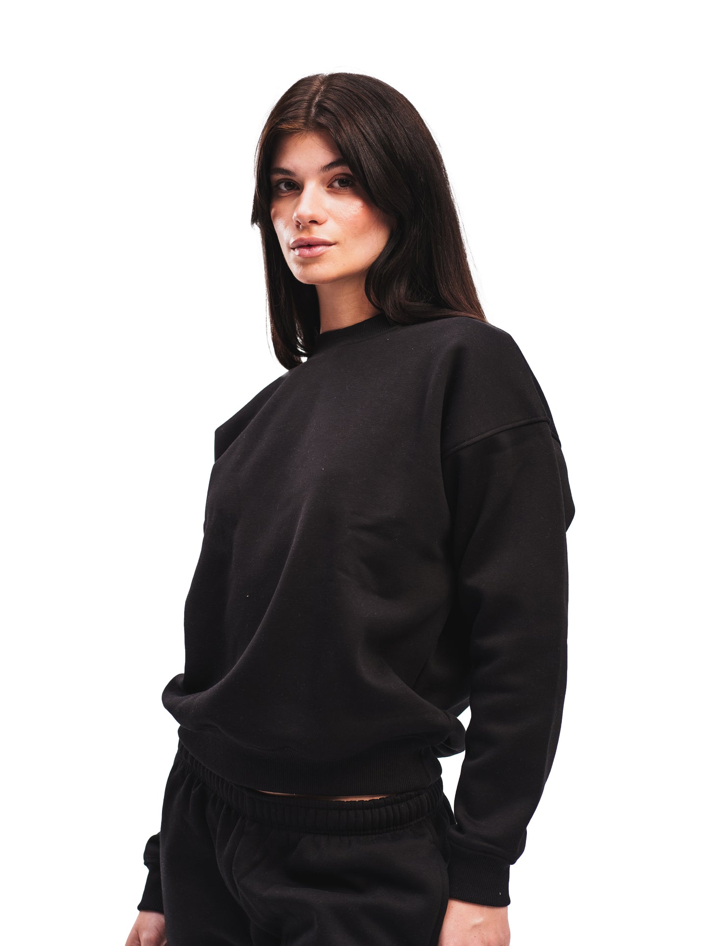 BLACK CREWNECK