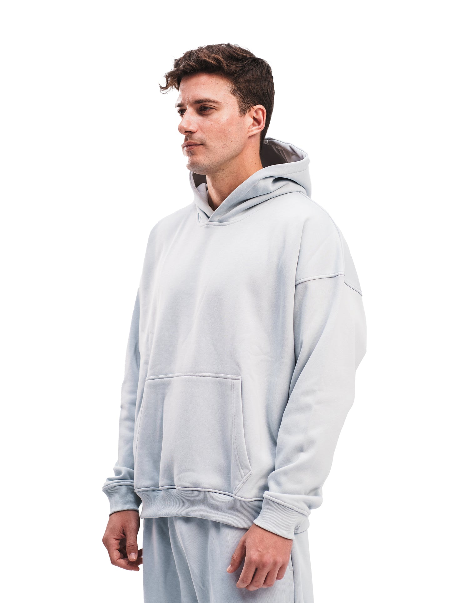 BLUE GREY HOODIE