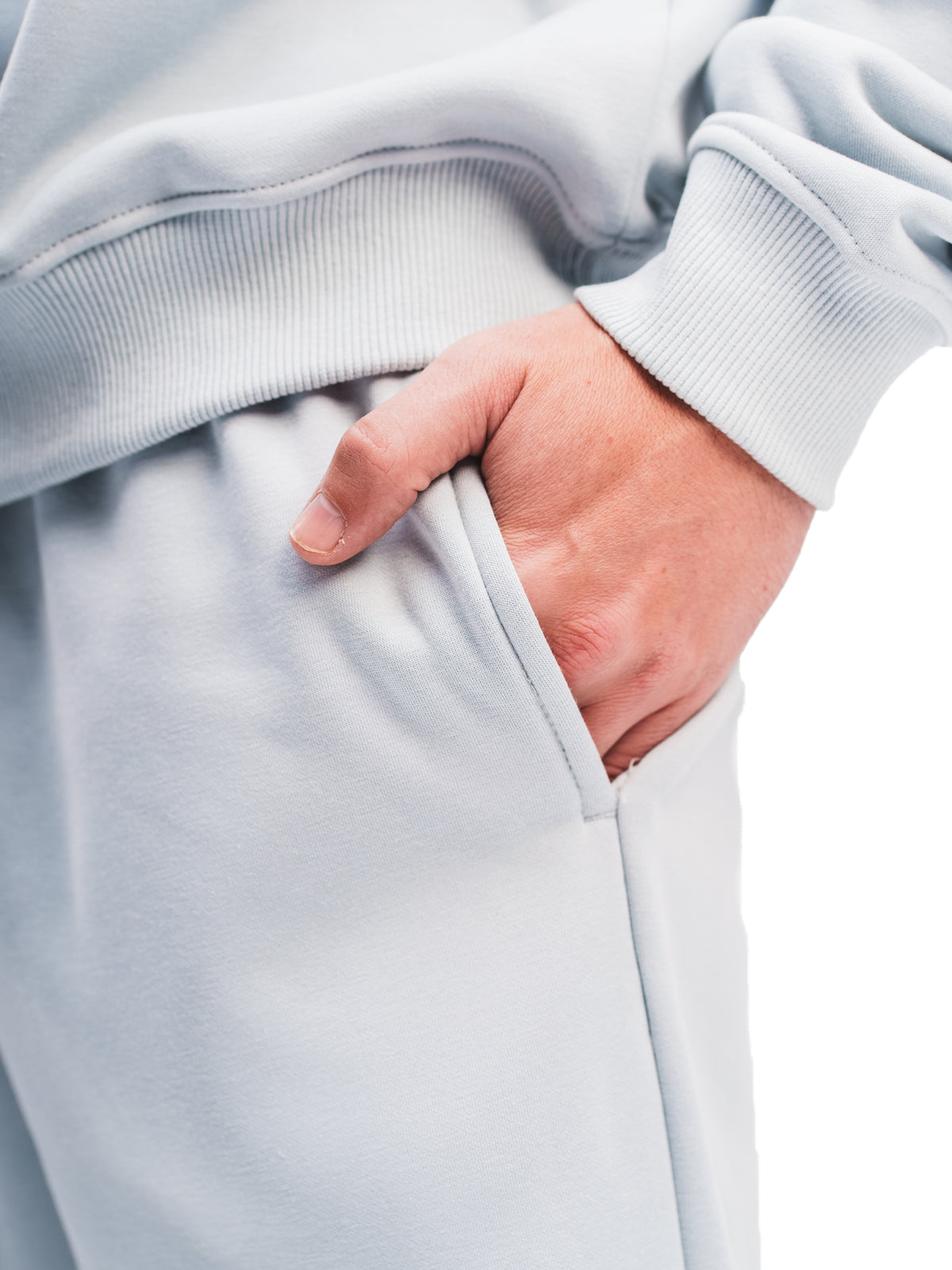 ELASTIC HEM SWEATPANTS