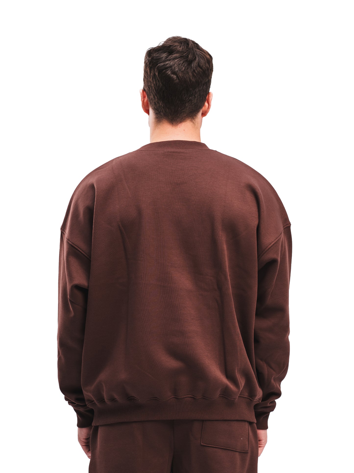 ESPRESSO BROWN CREWNECK