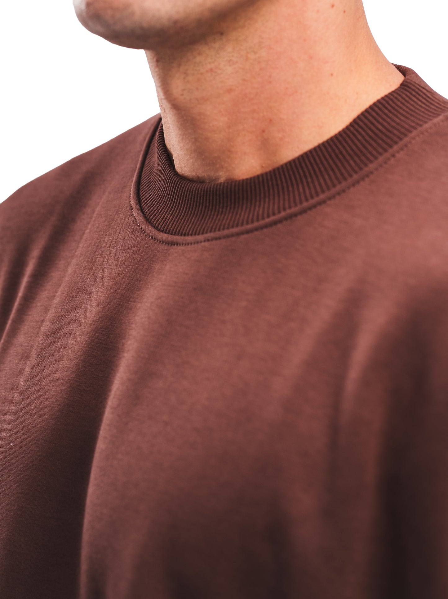 ESPRESSO BROWN CREWNECK