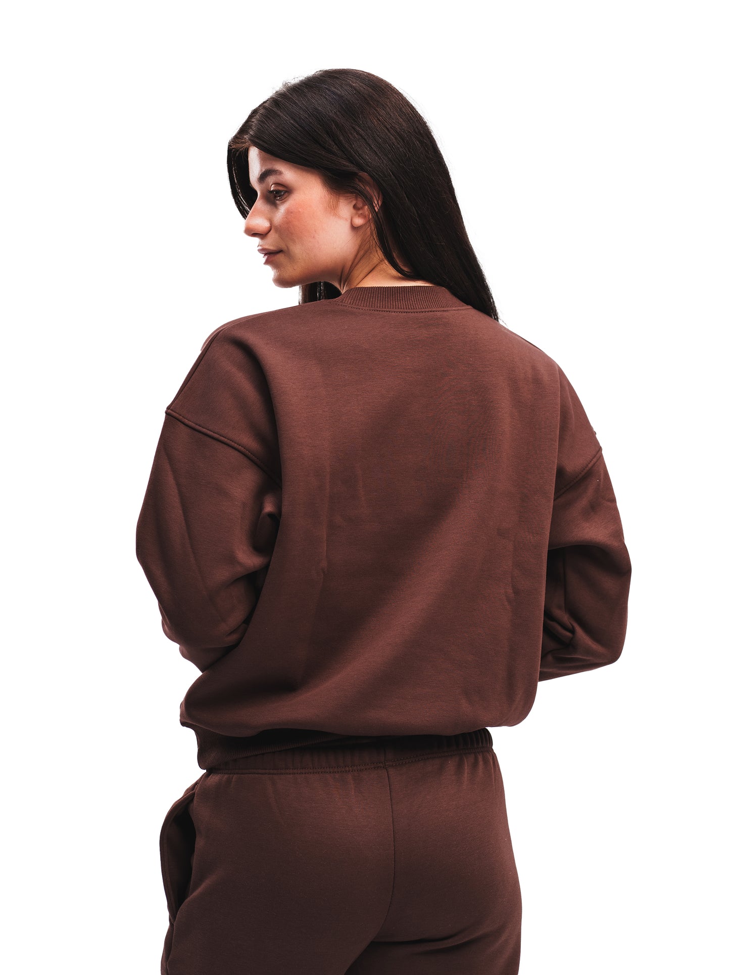 ESPRESSO BROWN CREWNECK