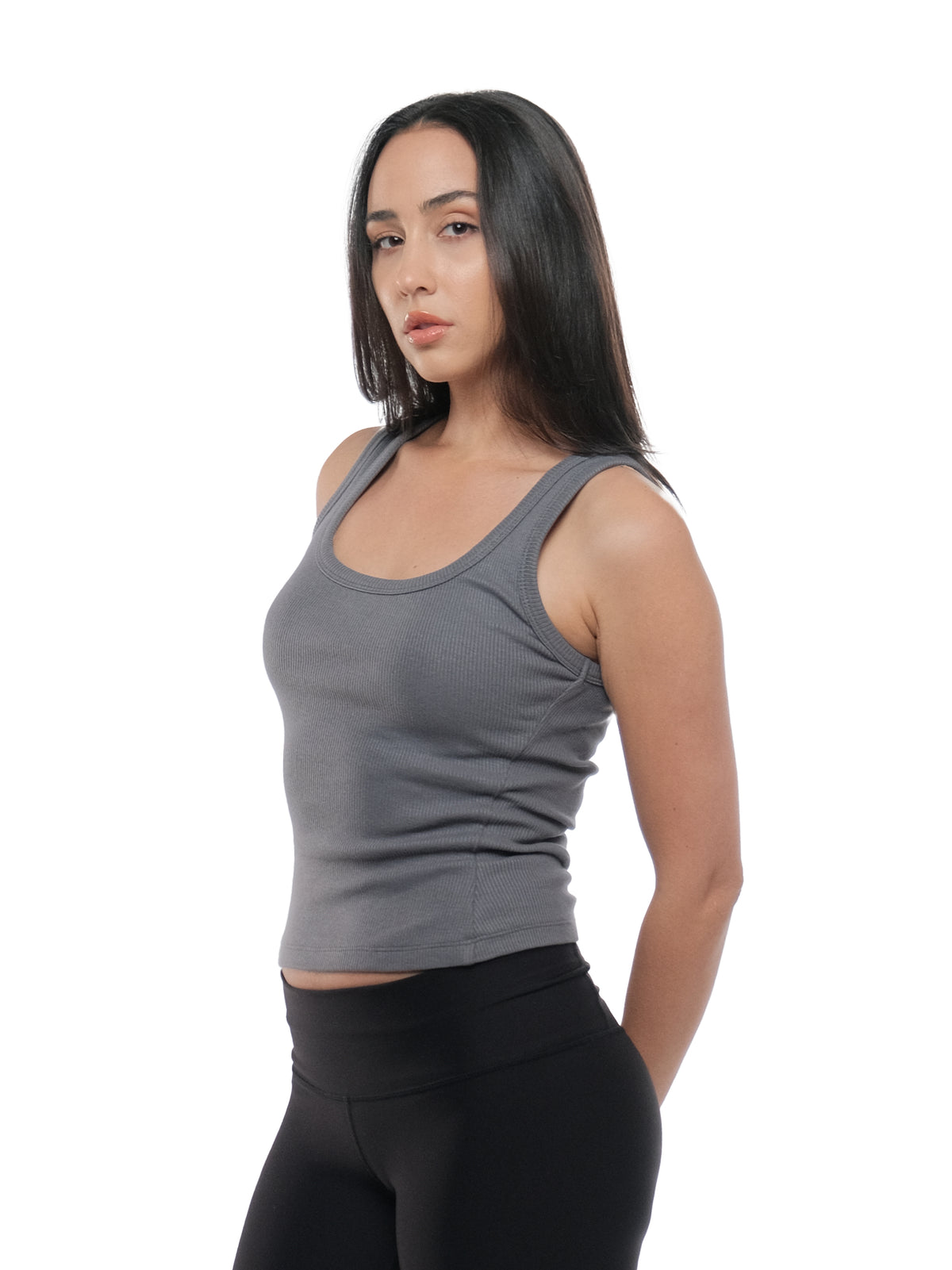 U-SHAPED TANK TOP