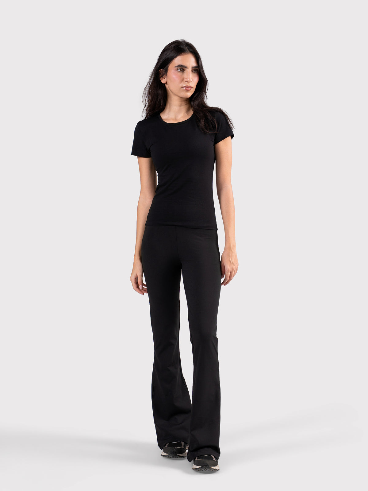 SHORT SLEEVE TOP BLACK