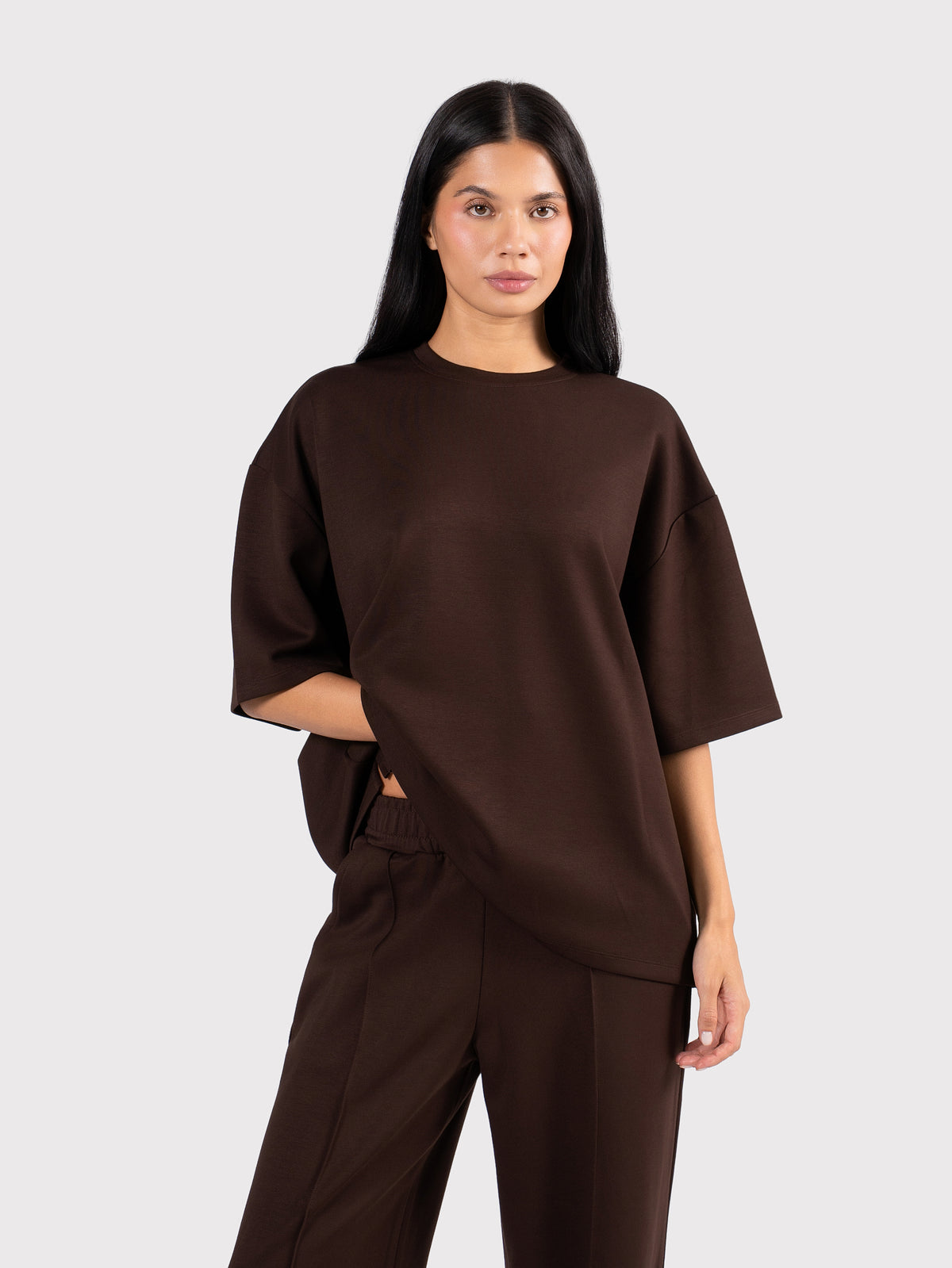 BREATHABLE T-SHIRT BROWN