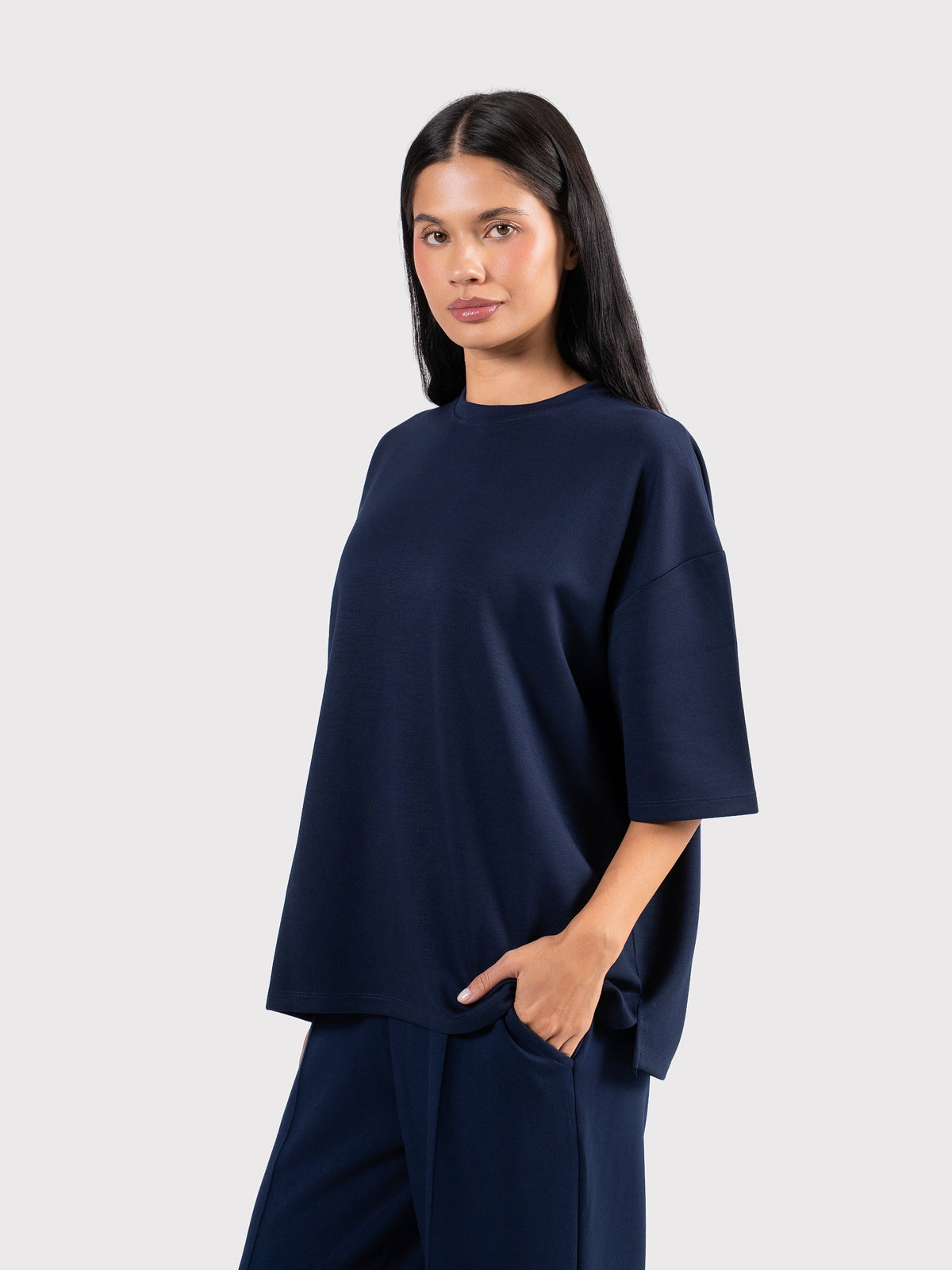 BREATHABLE T-SHIRT NAVY