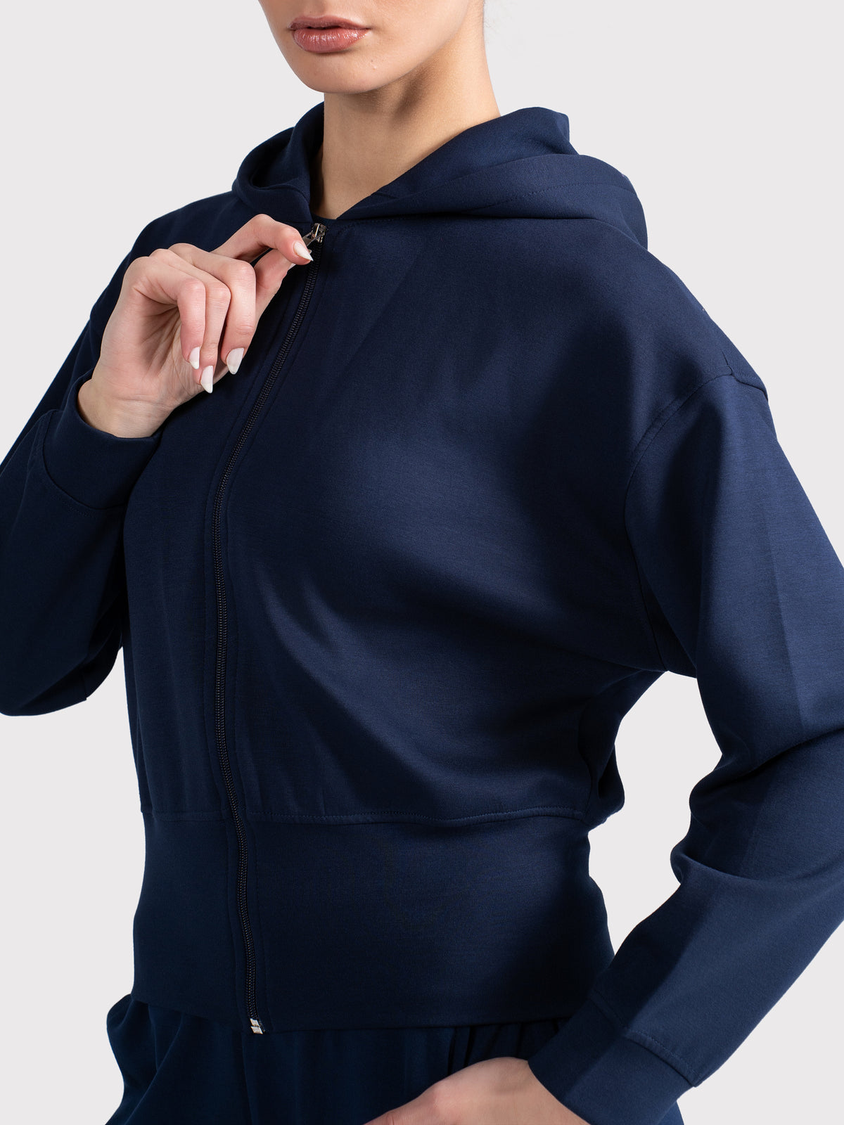 BREATHABLE ZIP-UP NAVY