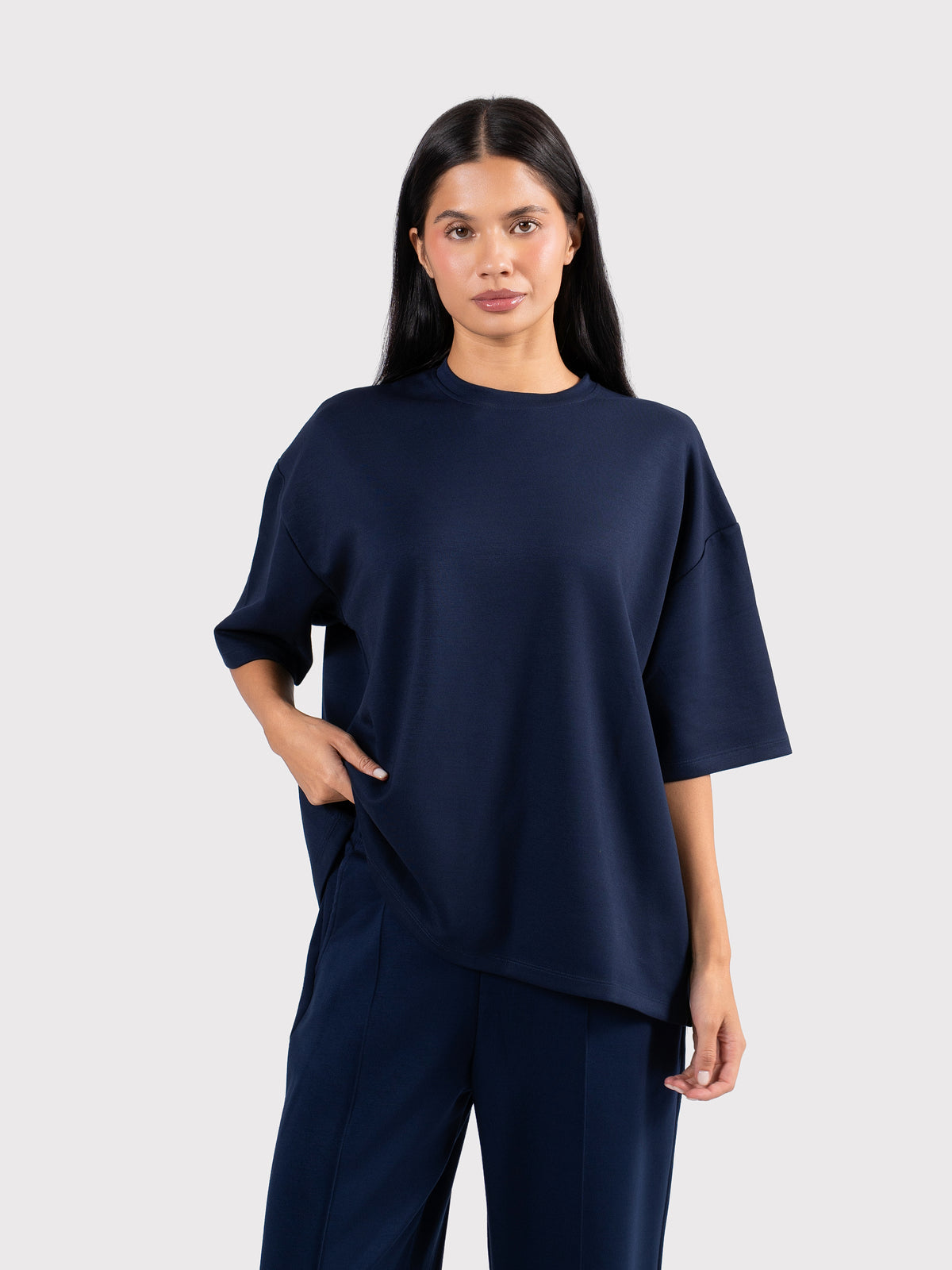 BREATHABLE T-SHIRT NAVY