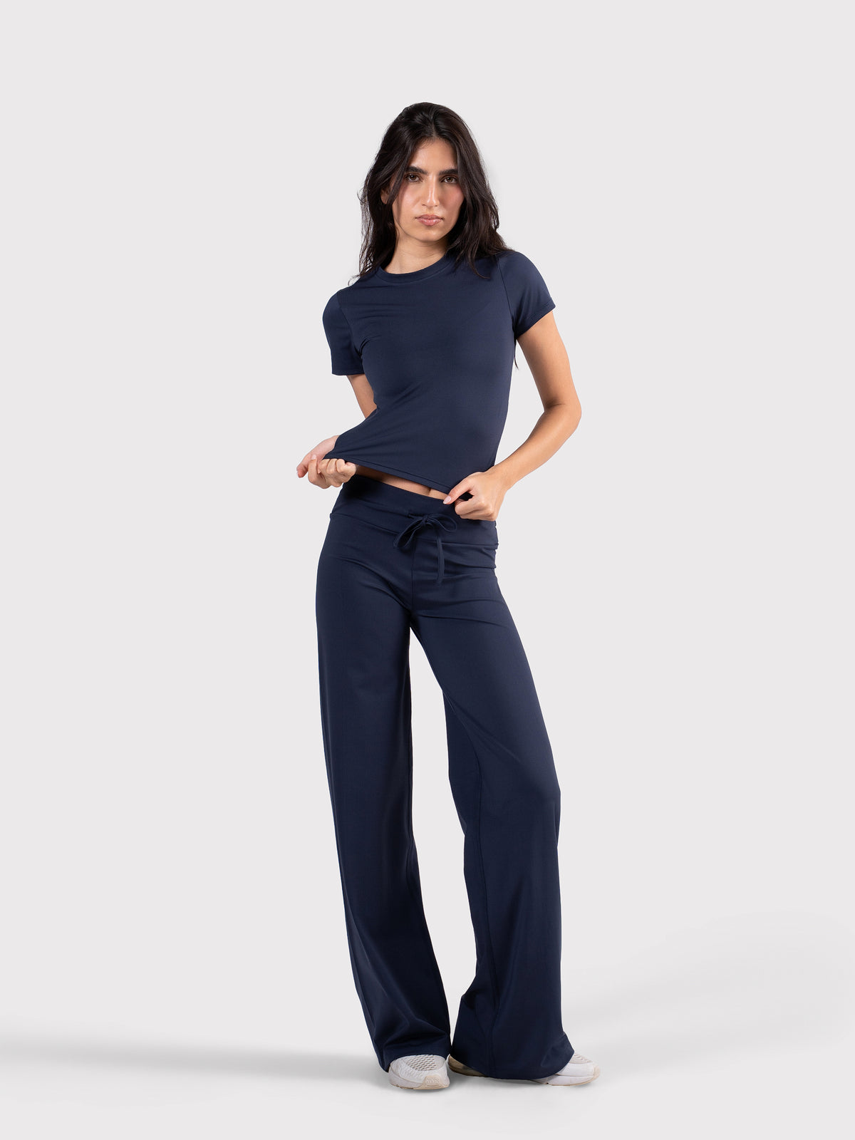 MOVE FITTED TOP NAVY