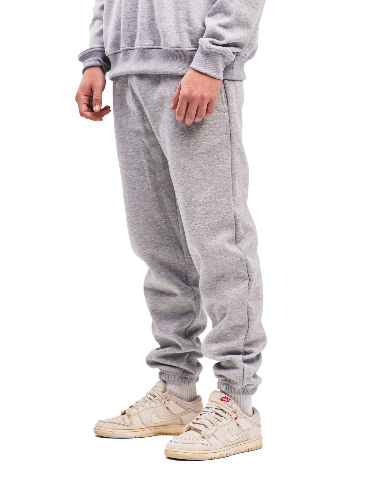 ELASTIC HEM SWEATPANTS