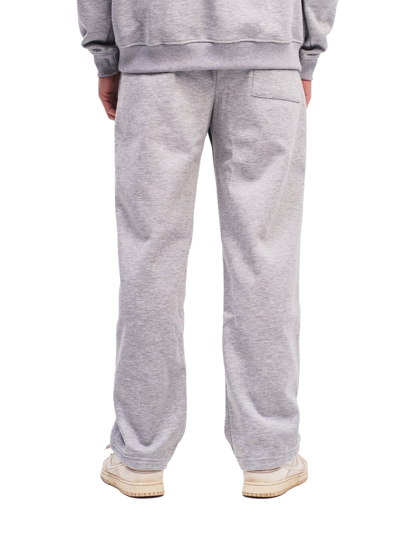 CLOUD GREY STRAIGHT LEG SWEATPANTS