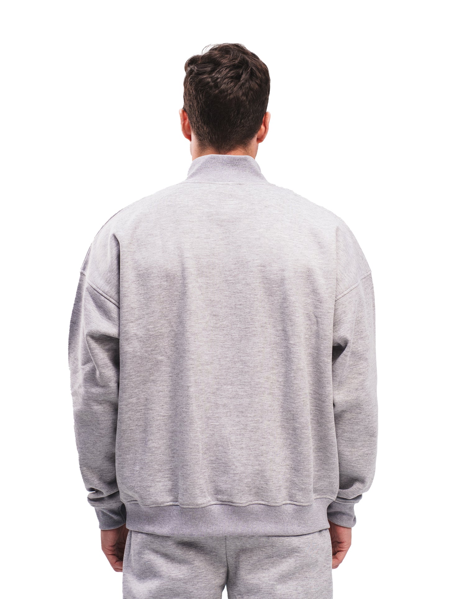 CLOUD GREY QUARTER ZIP