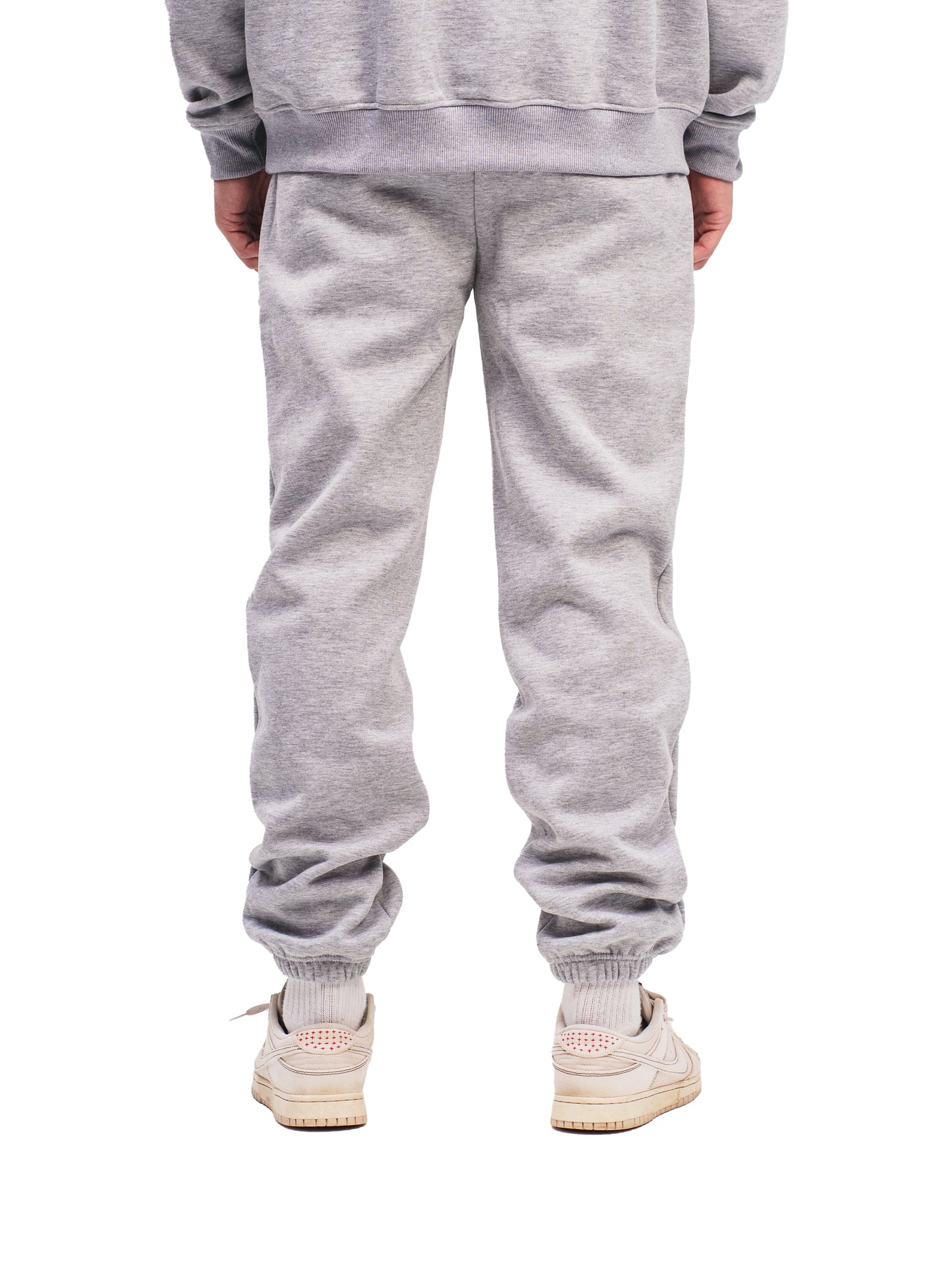 CLOUD GREY ELASTIC HEM SWEATPANTS