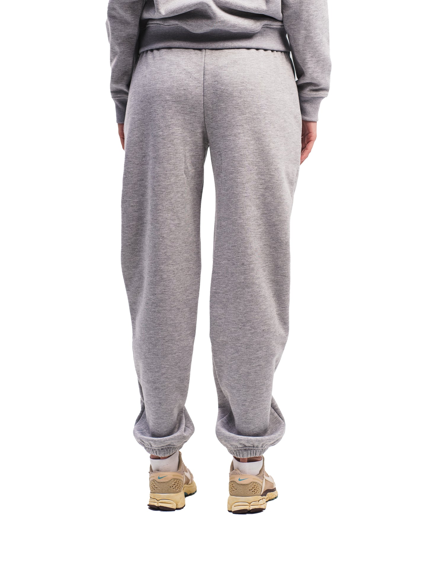 CLOUD GREY ELASTIC HEM SWEATPANTS