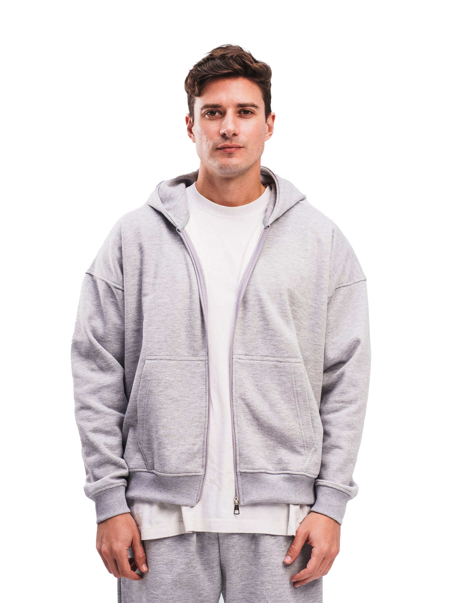 CLOUD GREY ZIP UP