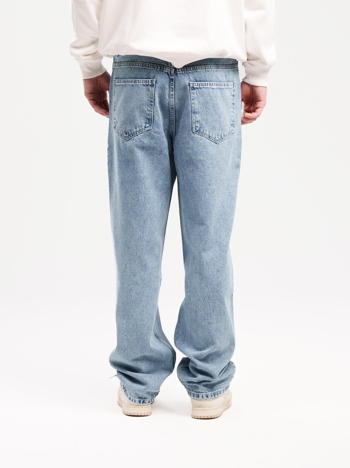 LIGHT BLUE BAGGY MEN'S JEANS