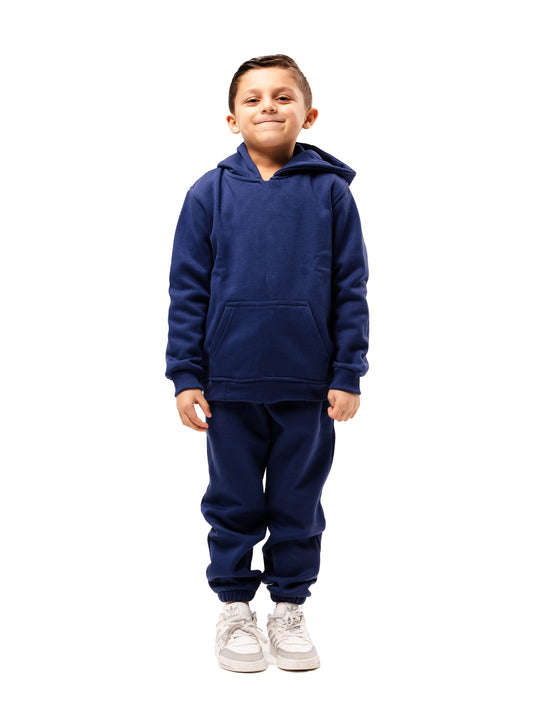 NAVY KIDS HOODIE