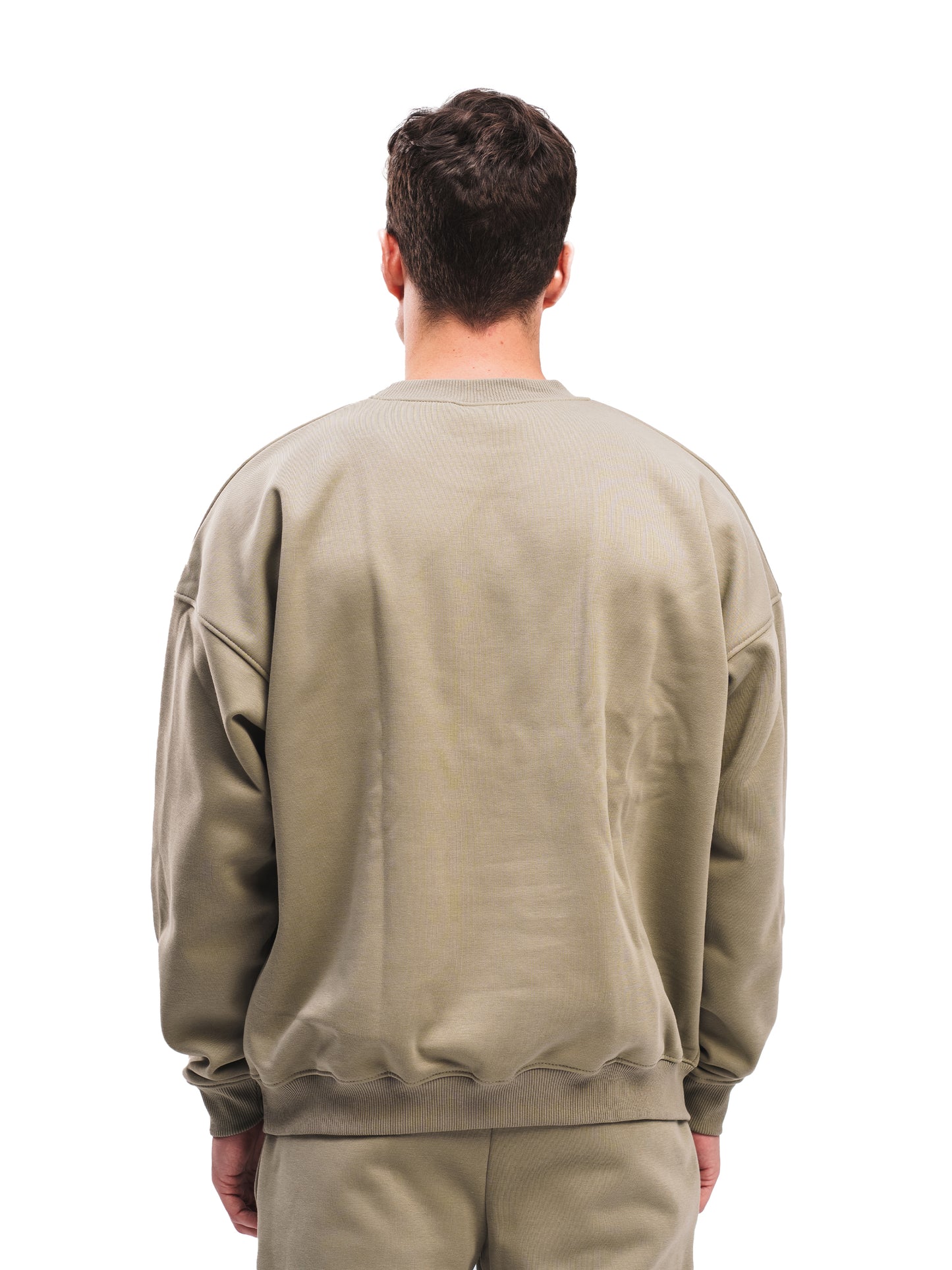 OLIVE GREEN CREWNECK