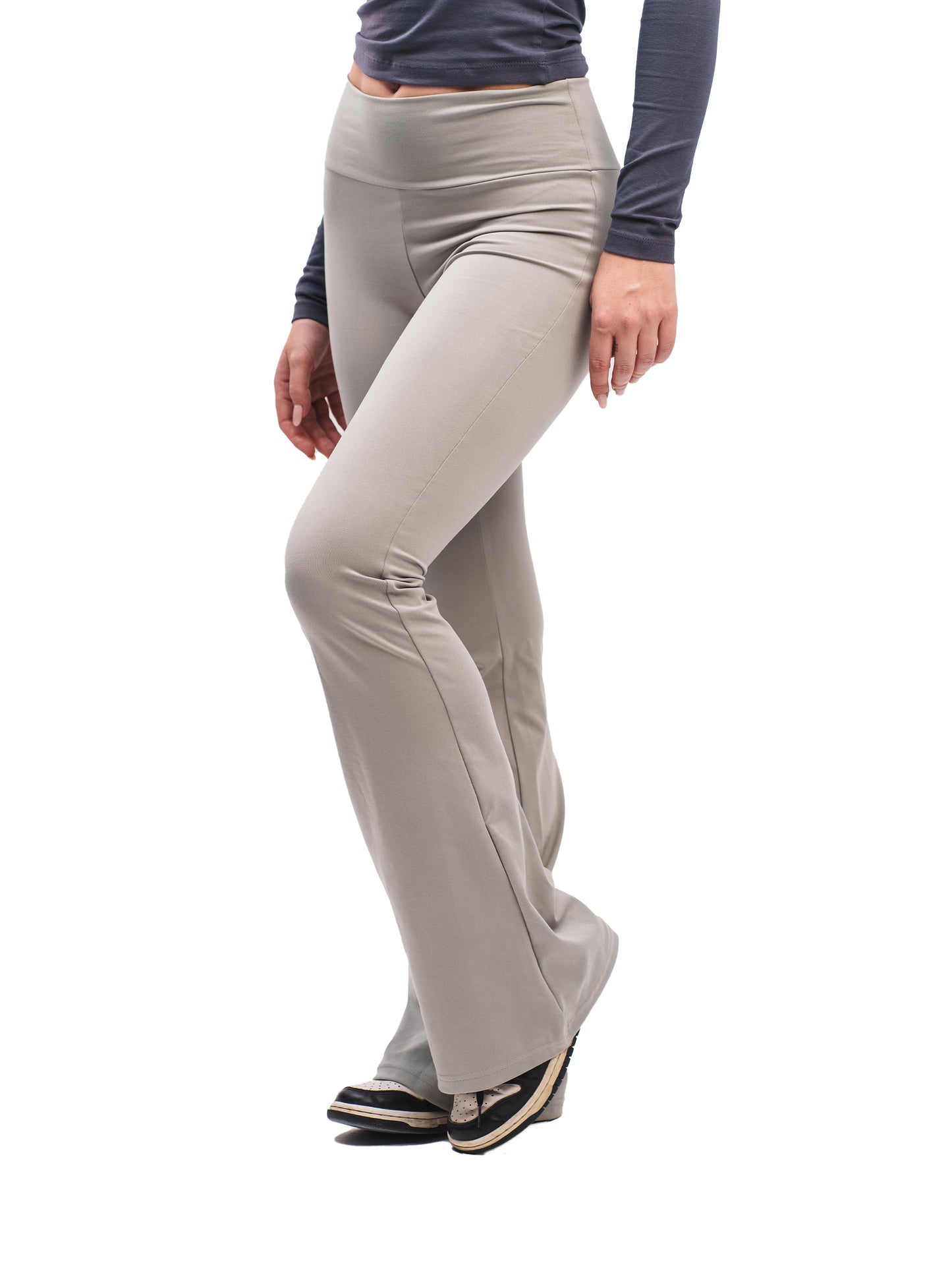 PLATINUM GREY YOGA PANTS