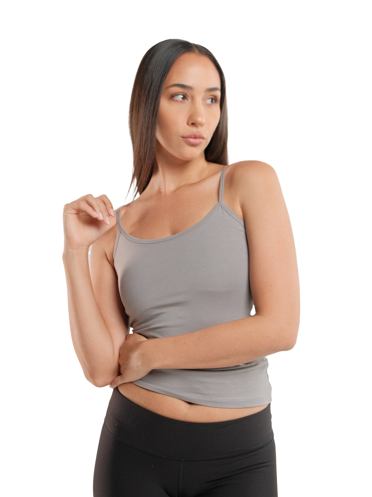 SPAGHETTI STRAP TANK TOP