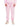 BABY PINK ELASTIC HEM SWEATPANTS