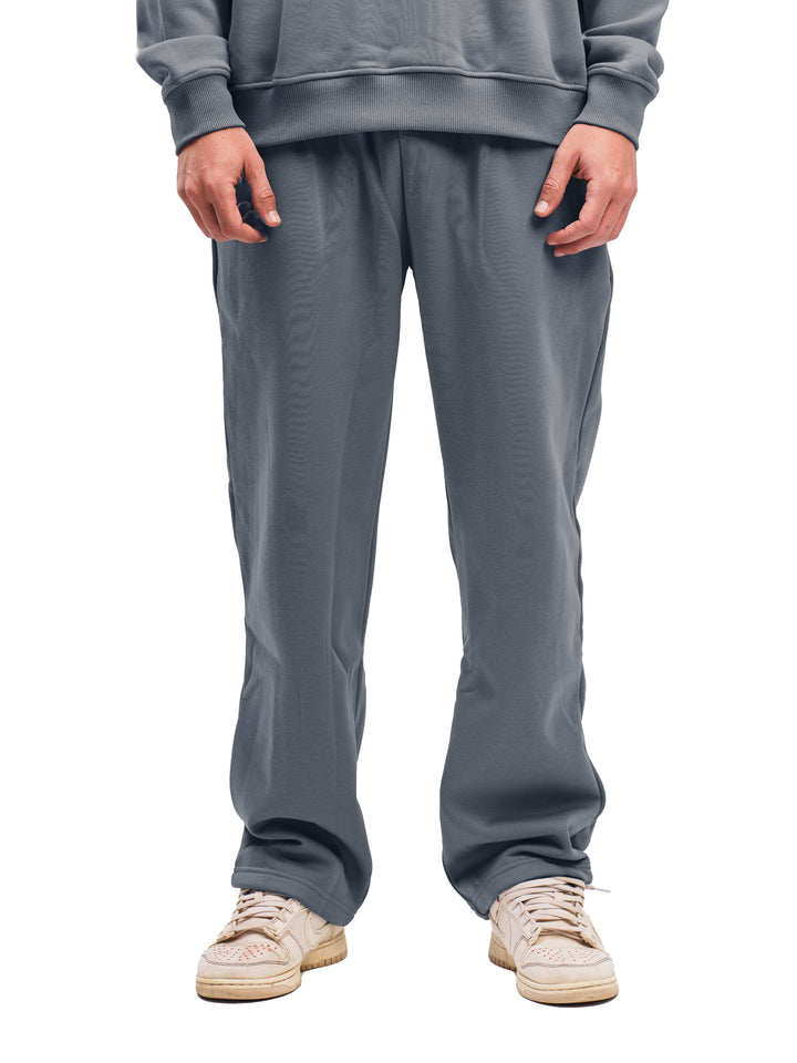 COOL GREY STRAIGHT LEG SWEATPANTS