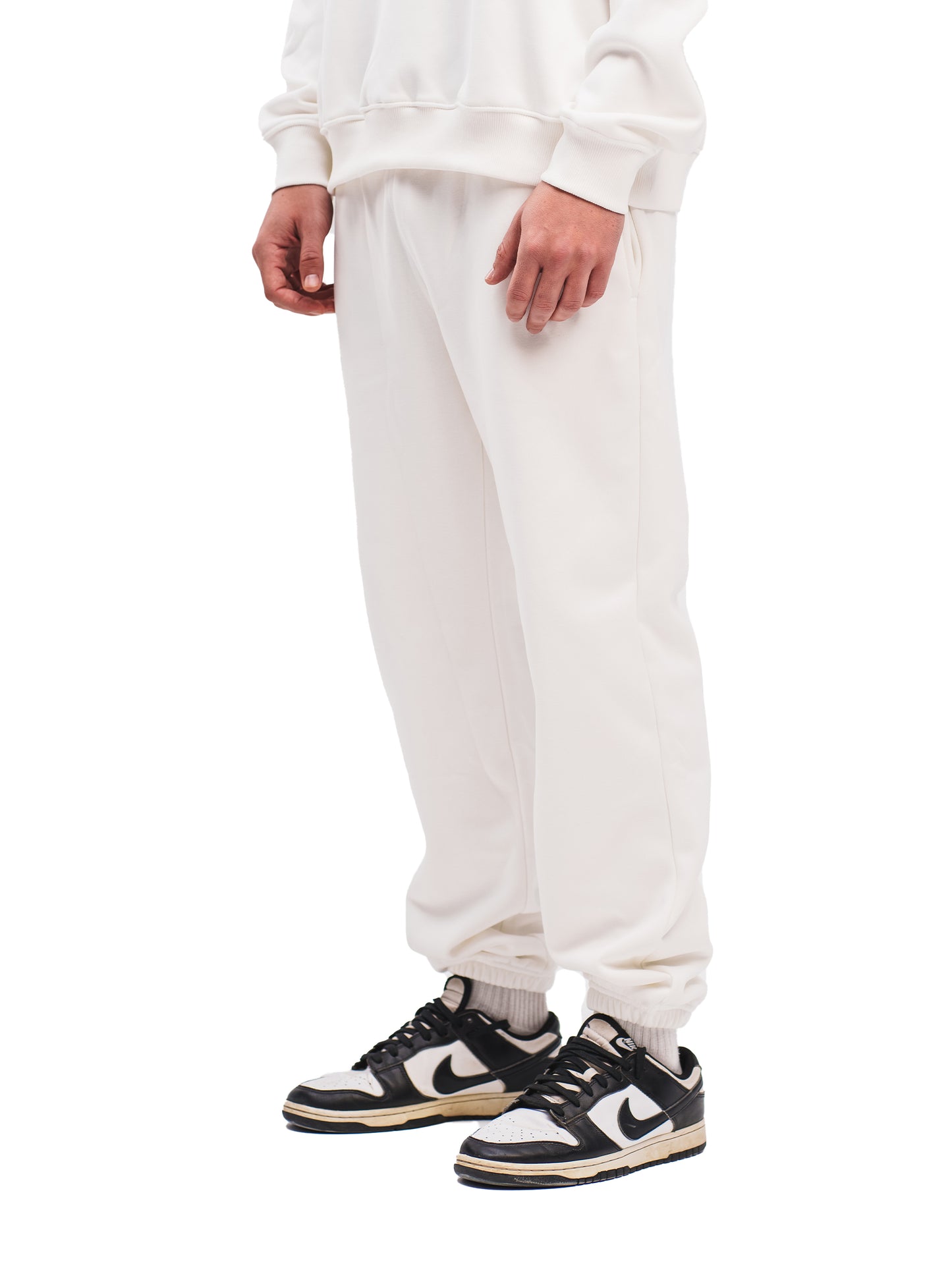 OFF-WHITE ELASTIC HEM SWEATPANTS