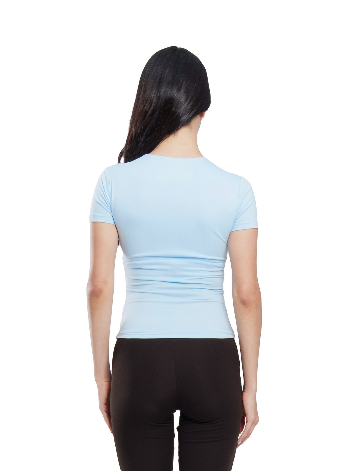 MICROFIBER BASIC SHORT SLEEVE TOP