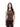 BROWN MICROFIBER CREWNECK TANK TOP