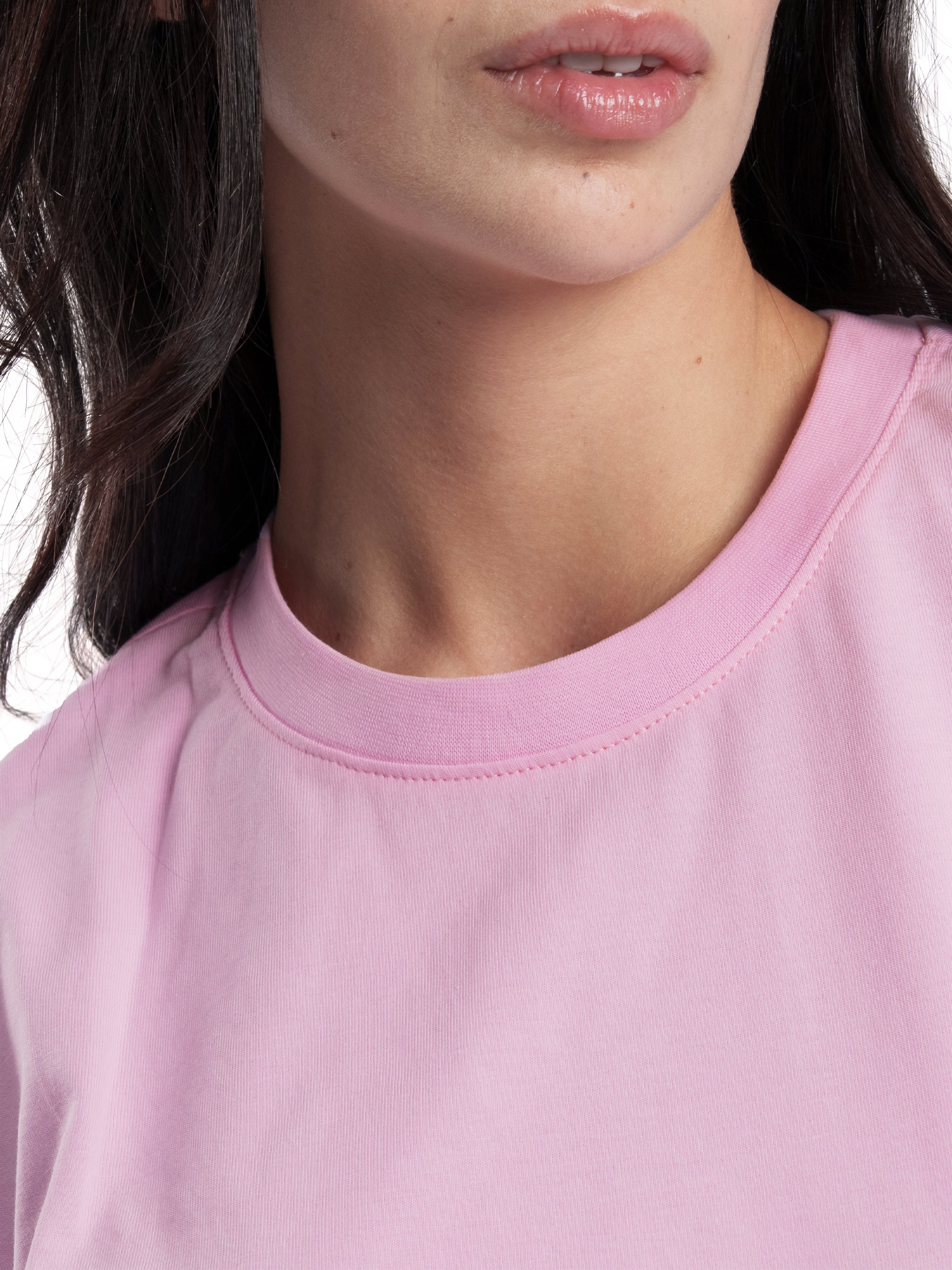 BABY PINK RELAXED FIT TEE