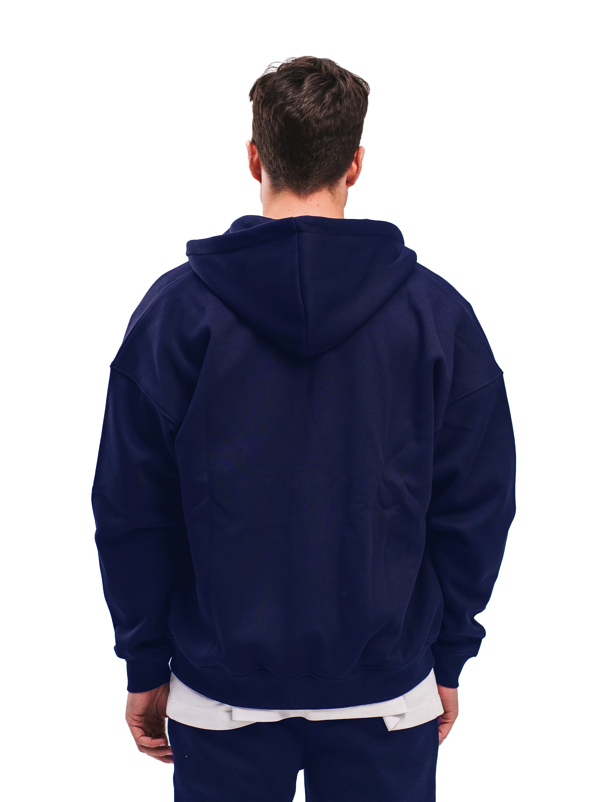 NAVY ZIP UP